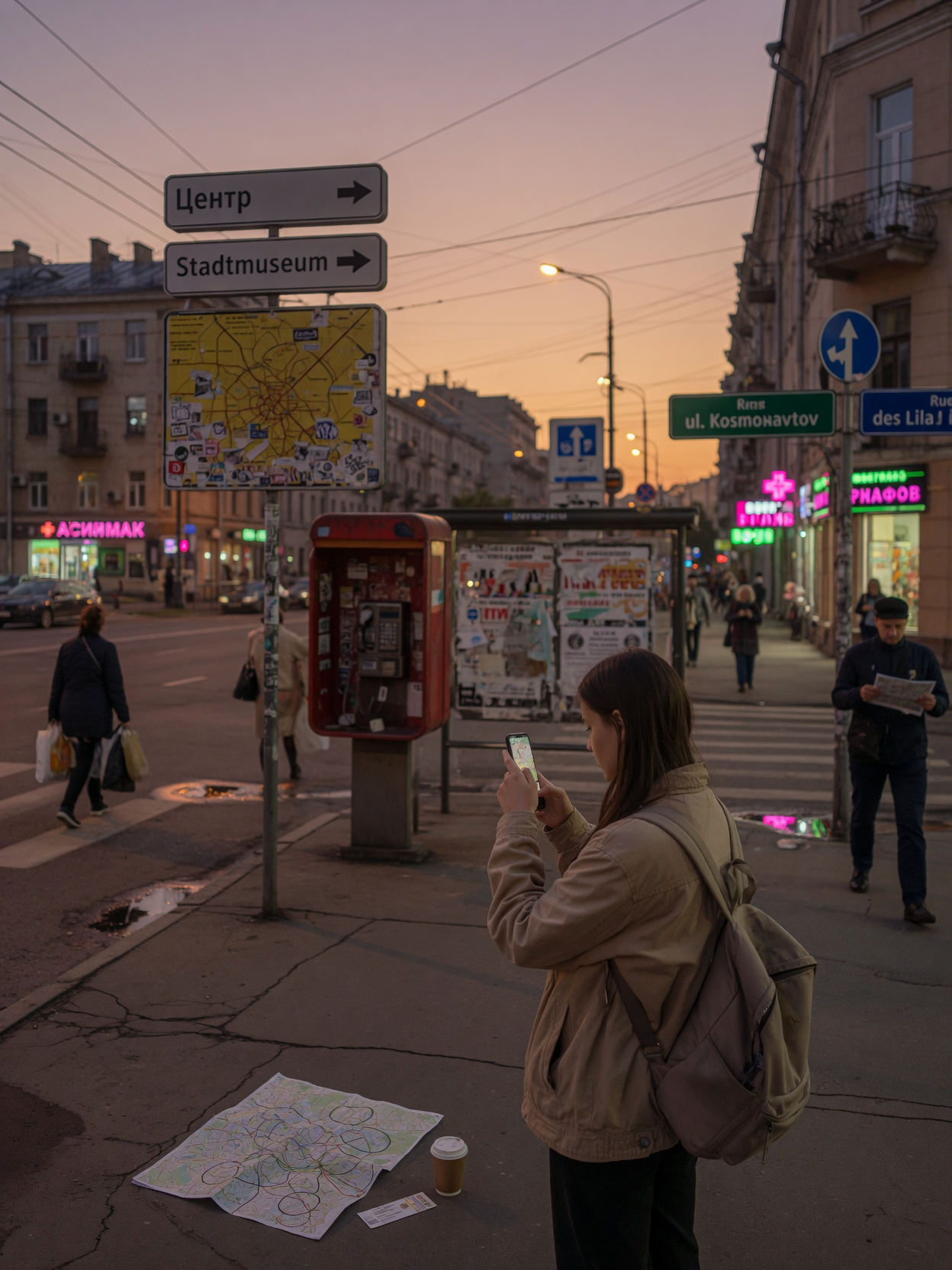 Что делать, если потерялся в незнакомом городе: мой опыт